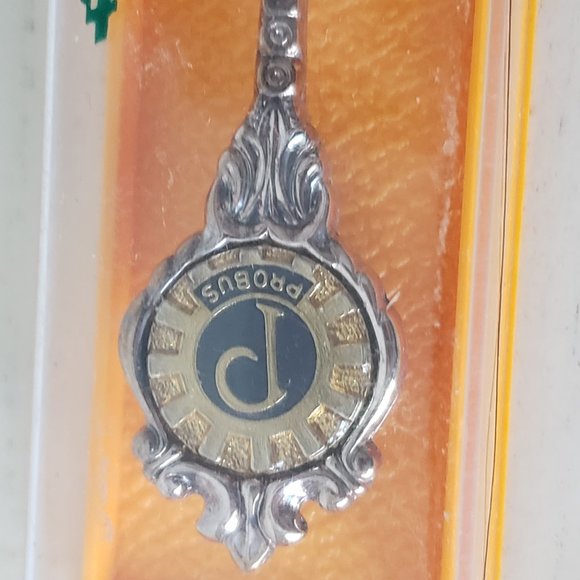 Collectible Silverplate Souvenir Spoon Probus w/ Box Made in Australia - Picture 2 of 3